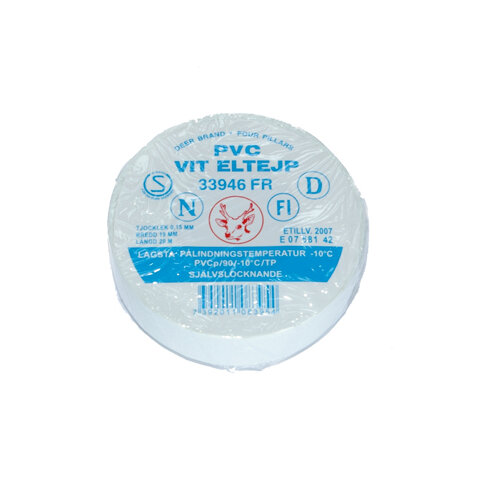 Eltejp 20m x 19mm VIT